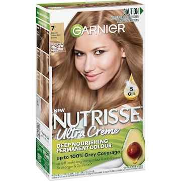 Garnier Nutrisse Hair Colour 7.0 Almond Crème each