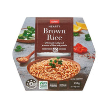 COLES MEDIUM MICROWAVABLE BROWN RICE CUP