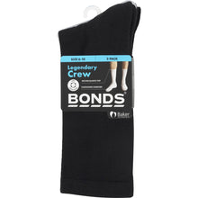 Bonds Mens Legendary Crew Socks Size 6-10 2 Pack