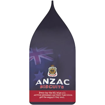 Bakers Finest RSL Anzac Biscuits 300g