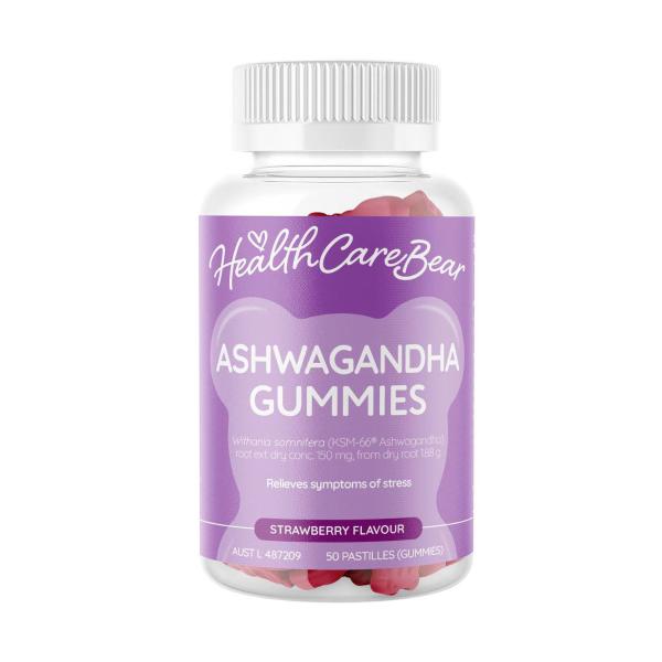 HEALTHCAREBEAR GUMMIES ASHWAGANDHA 50PK