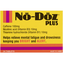 No-Doz Plus 24 Tablets