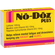 No-Doz Tablets Plus 24 pack