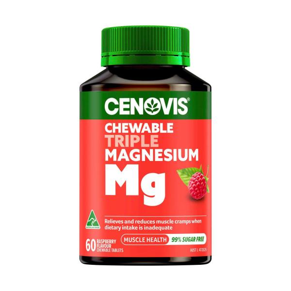 CENOVIS CHEWABLE MAGNESIUM 60PK