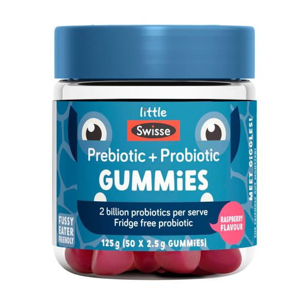 SWISSE KIDS GUMMIES PRE+PROBIOTIC 50PK