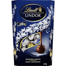 Lindt Lindor Dark Assorted Chocolate Box 327g