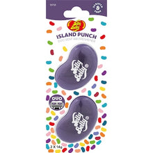 Jelly Belly Duo Vent Car Air Freshener Island Punch 2 pack