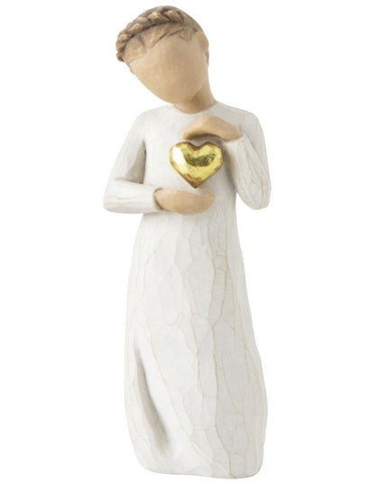 Keepsake Sculpted Figure in White