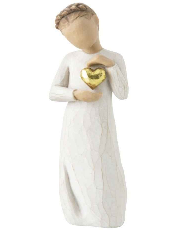 Keepsake Sculpted Figure in White