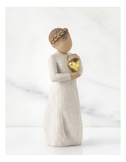 Keepsake Sculpted Figure in White