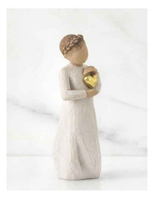 Keepsake Sculpted Figure in White