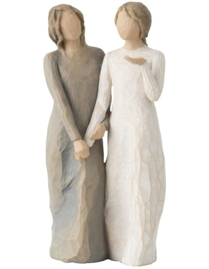 My Sister, My Friend Sculpted Figures  in White