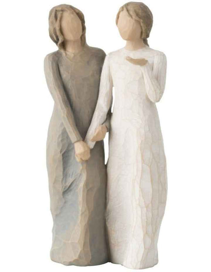 My Sister, My Friend Sculpted Figures  in White