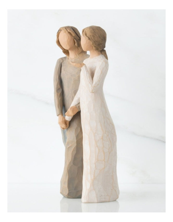 My Sister, My Friend Sculpted Figures  in White