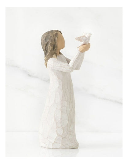 Soar Sculpted Figure in White