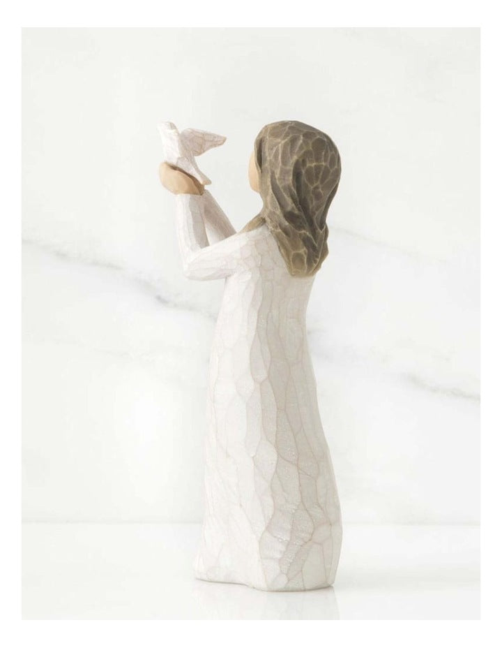 Soar Sculpted Figure in White