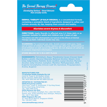 Dermal Therapy Lip Balm 10g