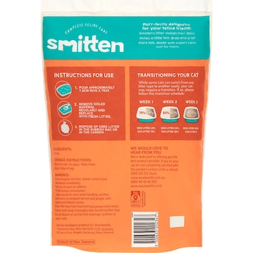 Smitten Lightweight Clay Cat Litter 6L