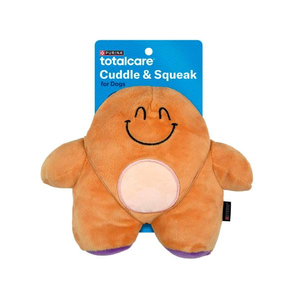 TOTAL CARE TOY CUDDLE & SQUEAK PLUSH 1 PACK