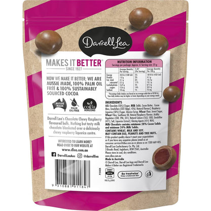 Darrell Lea Chocolate Raspberry Balls 160g