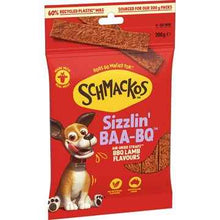 Schmackos Strapz BBQ Lamb Flavour Dog Treat 200g