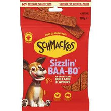 Schmackos Strapz BBQ Lamb Flavour Dog Treat 200g