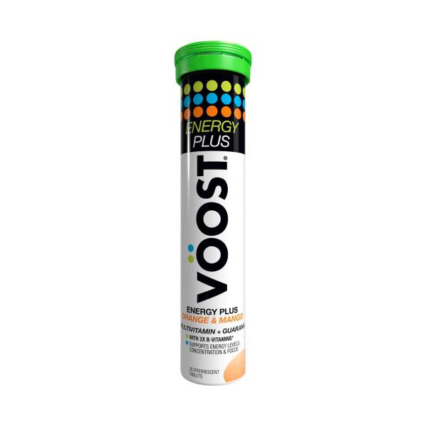 VOOST ENERGY ORANGE & MANGO EFFERVESCENT VITAMINS 20 PACK