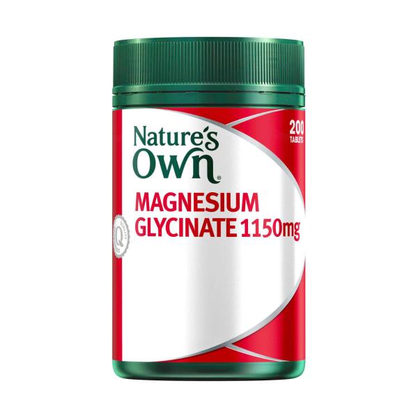 NATURE'S OWN MAGNESIUM GLYCINATE 200PK