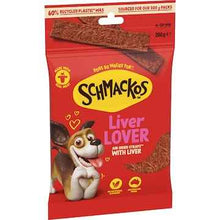 Schmackos Strapz Liver Dog Treats 200g