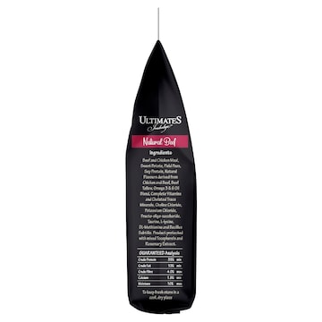 Ultimates Indulge Dry Dog Food Natural Beef 1kg