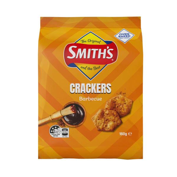SMITH'S CRACKERS BBQ 160G