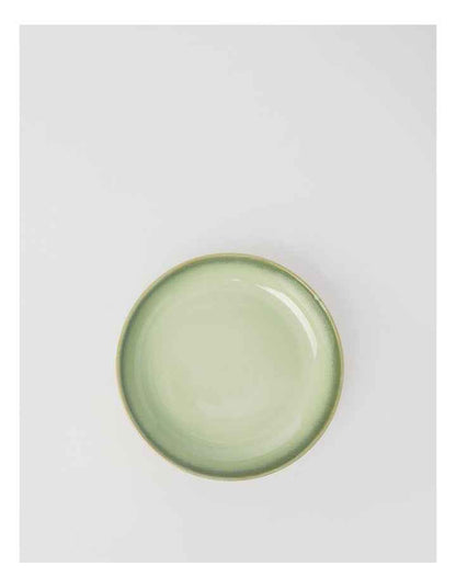 Esperance Celadon Wiped Edge 12pc Dinner Set in Green