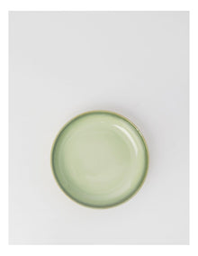 Esperance Celadon Wiped Edge Side Plate in Green