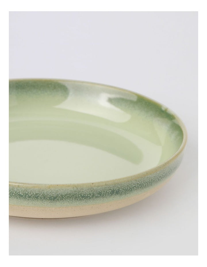 Esperance Celadon Wiped Edge Side Plate in Green