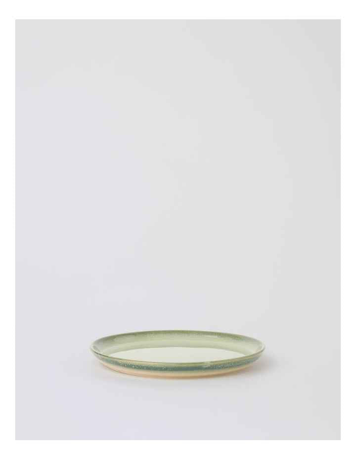 Esperance Celadon Wiped Edge Shallow Bowl Small in Green