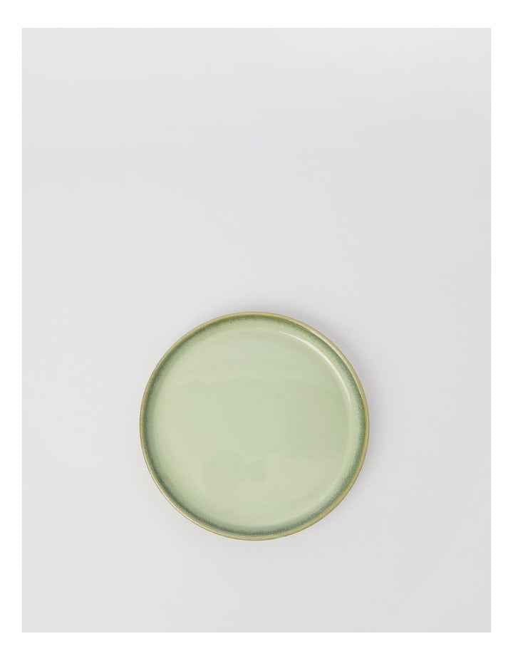 Esperance Celadon Wiped Edge Shallow Bowl Small in Green