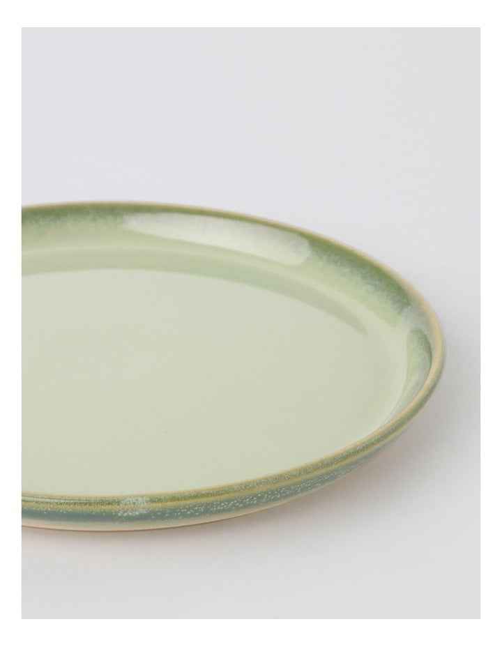 Esperance Celadon Wiped Edge Shallow Bowl Small in Green