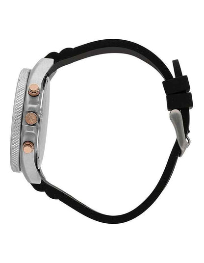 Sfida Stainless Steel Chronograph Watch in Black