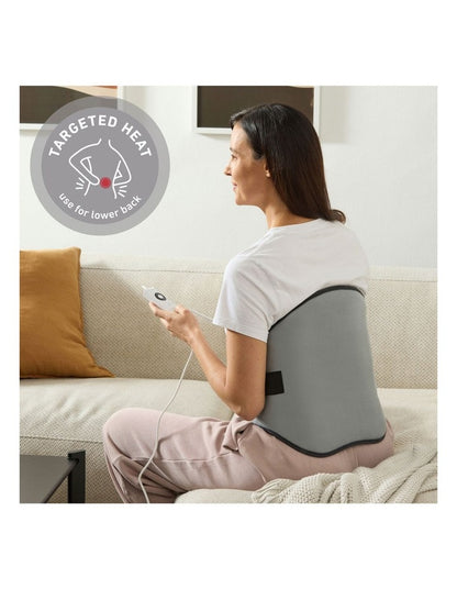 Heating Pad HPB5400 Lower Back in Grey