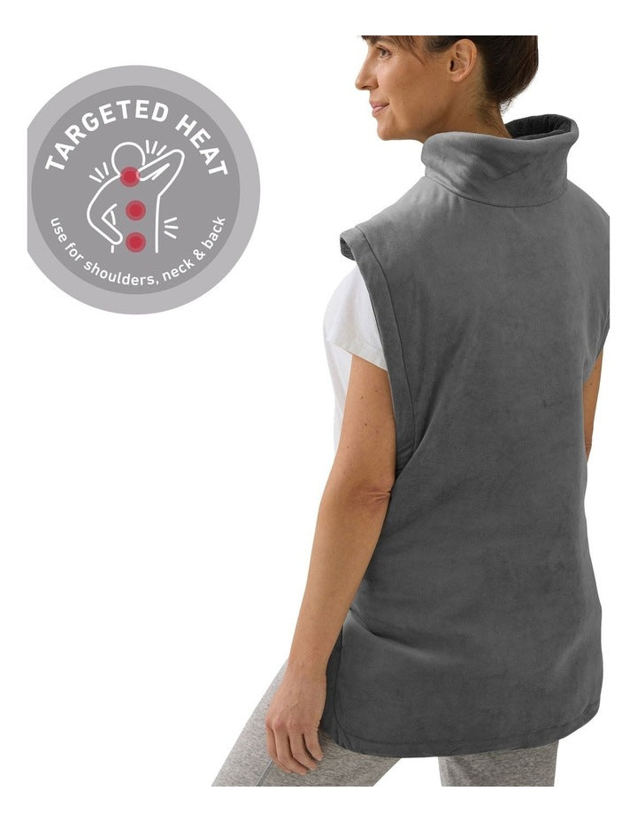 Heating Pad Sholders and Full Back HPN5500 in Grey