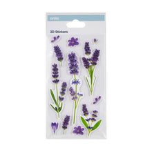 3D Stickers Sheet - Lavender