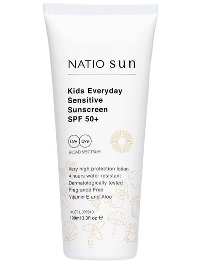 Everyday Sensitive Sunscreen SPF50+ Tube 100ml