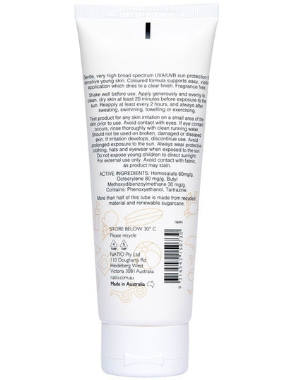 Kids Everyday Sensitive Sunscreen SPF50&#43; Tube 100ml