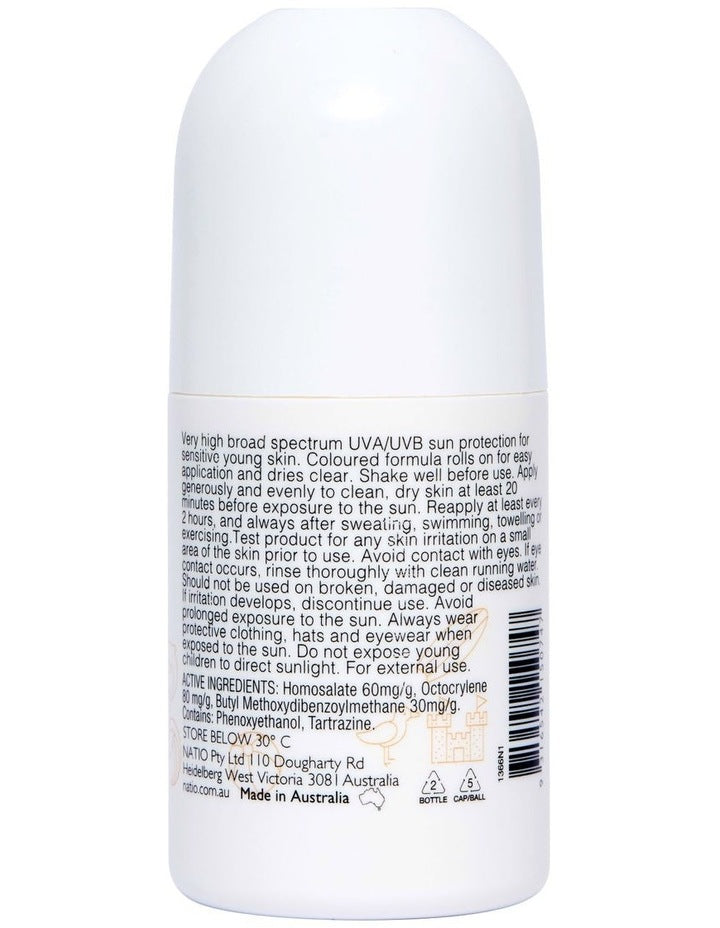 Kids Everyday Sensitive Sunscreen SPF50+ Roll On 100ml