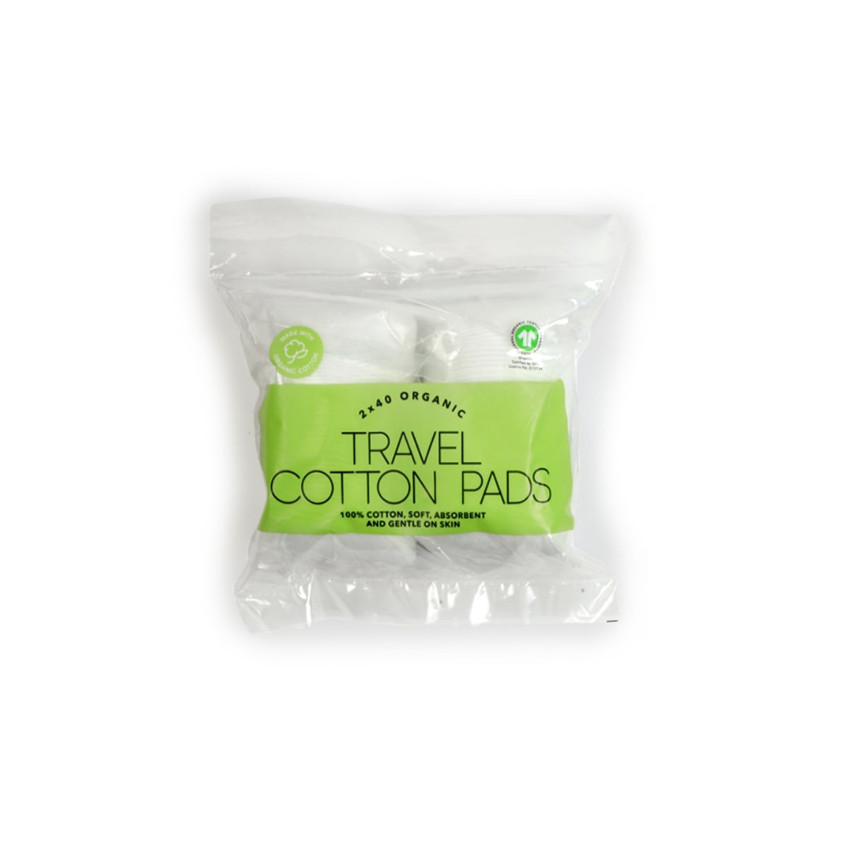 2 Pack OXX Travel Organic Cotton Pads