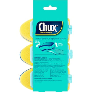 Chux Dishwand Non Scratch Refills 6 pack