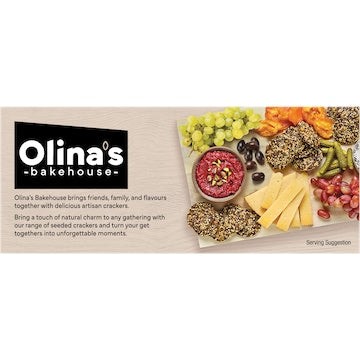 Olina's Bakehouse Seeded Crackers Original 80g
