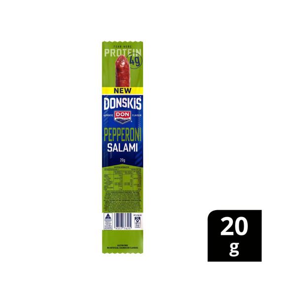 DON DONSKIS SALAMI PEPPERONI 20G (30 X 2)