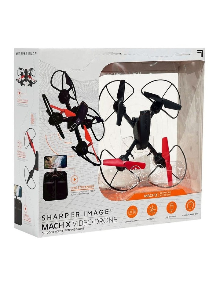 Mach X Video Drone with Streaming Camera