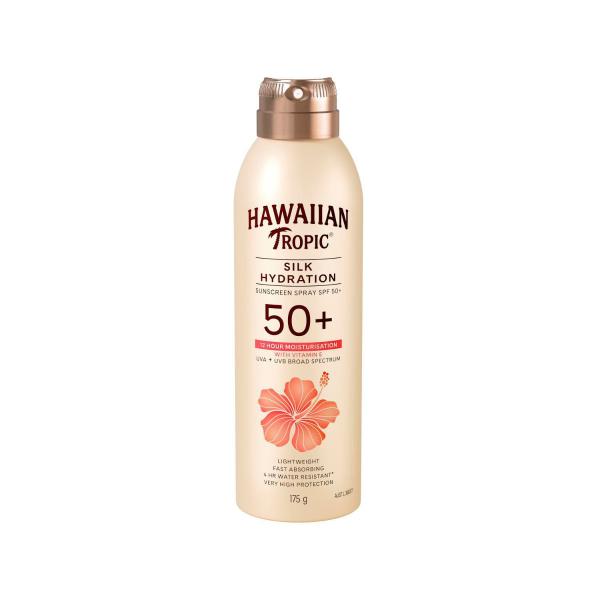 HAWAIIAN TROPIC SILK HYDRATION SUNSCREEN SPRAY SPF50+ 175G